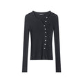 Nariele Long-sleeved Knitted Cardigan Women's Thin Knit Sweater