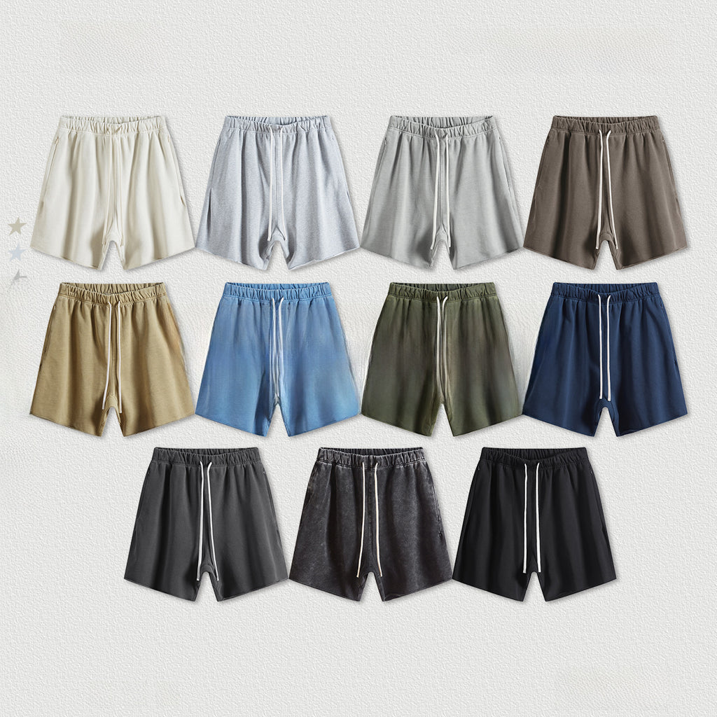 BE Rolled 385G 100% Cotton Shorts