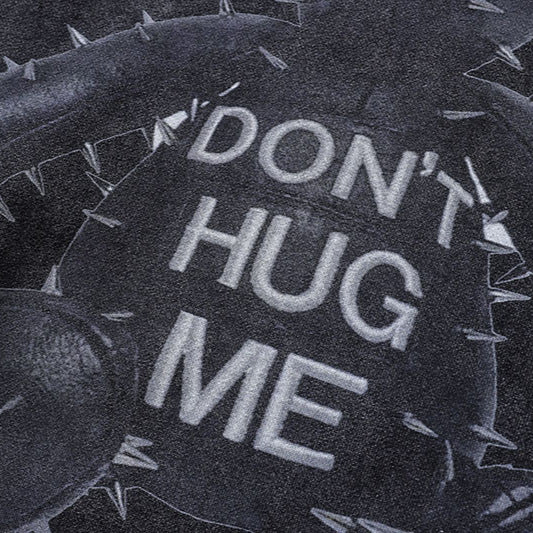 TKPA DONT HUG ME Washed 100% Cotton Hoodie