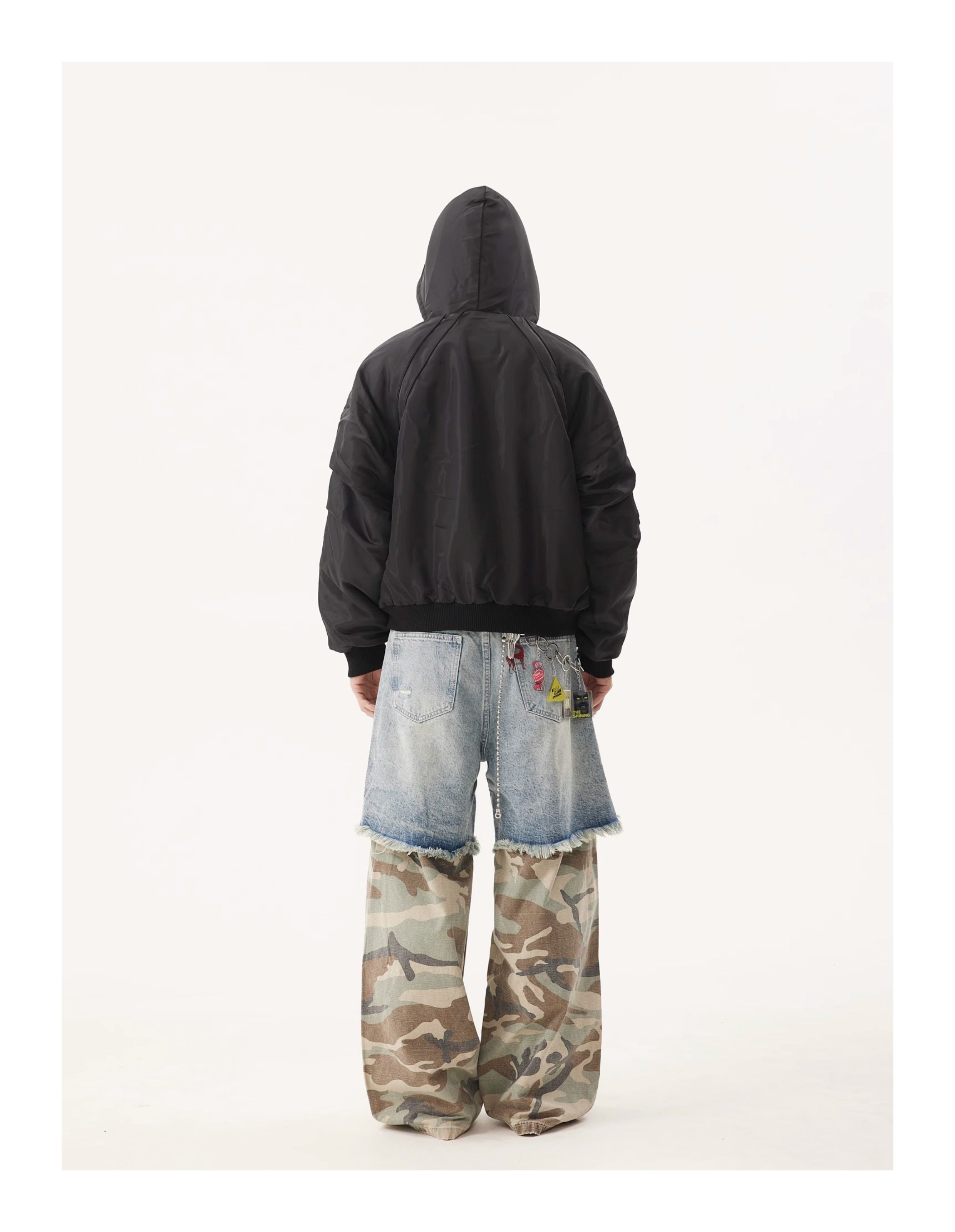 BTSG Reversible Lambswool Hooded Jacket