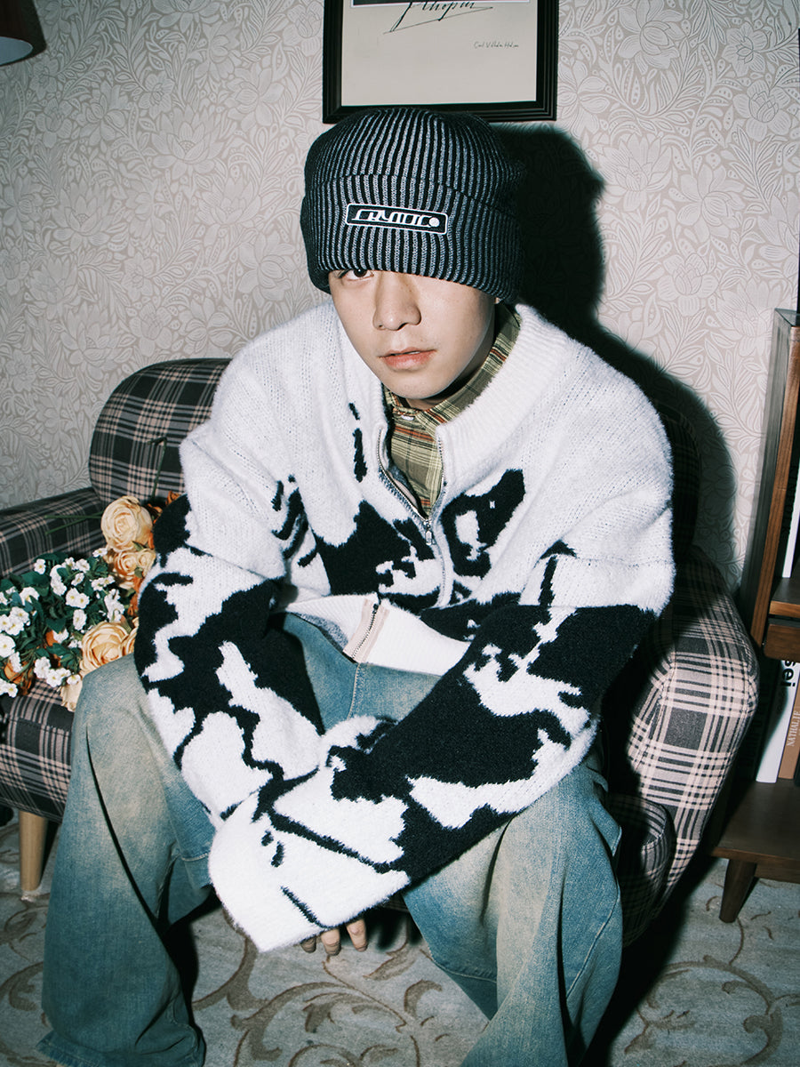 Lemanism Vintage Cardigan Sweater