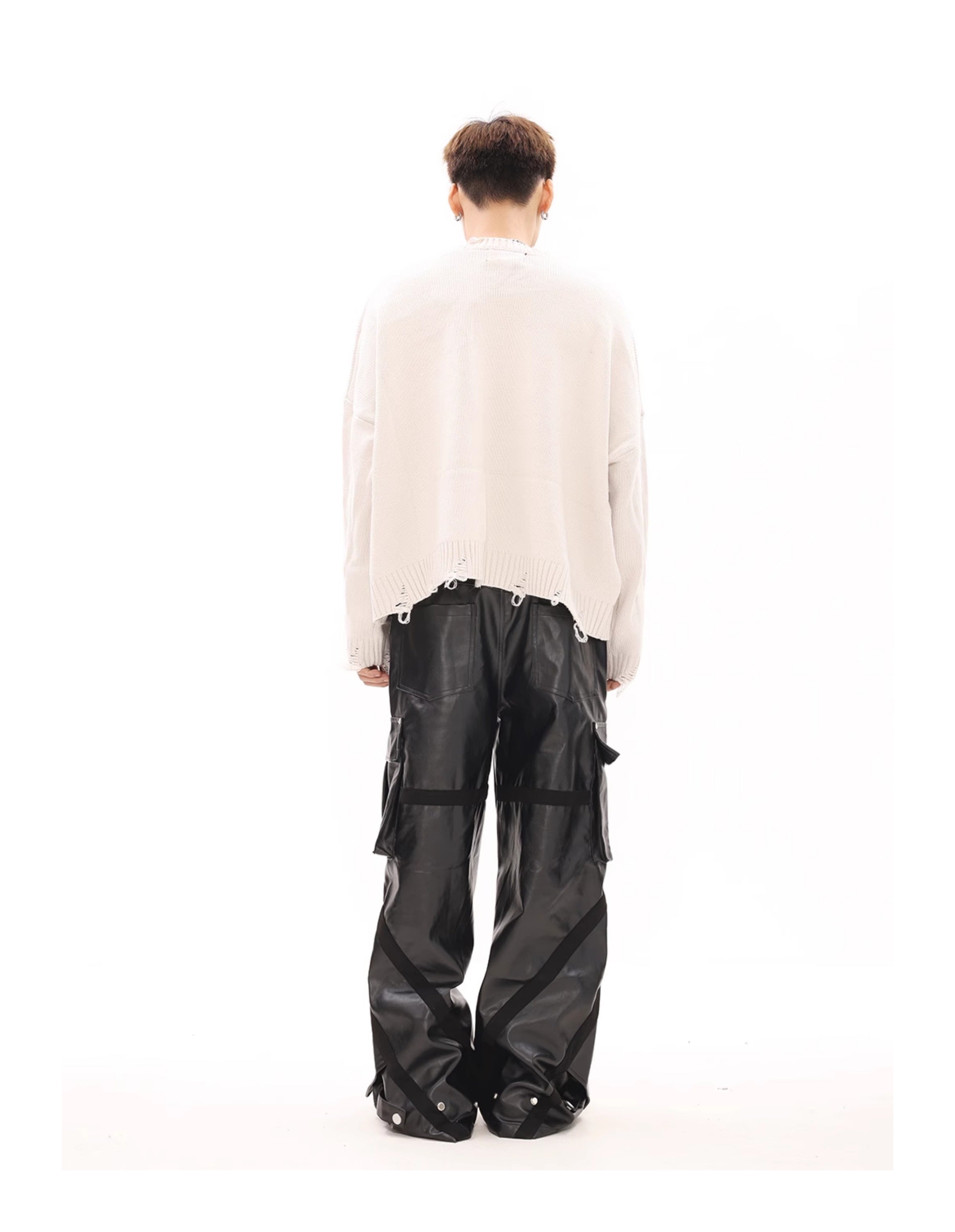BTSG American Cargo Pants Wide-Leg