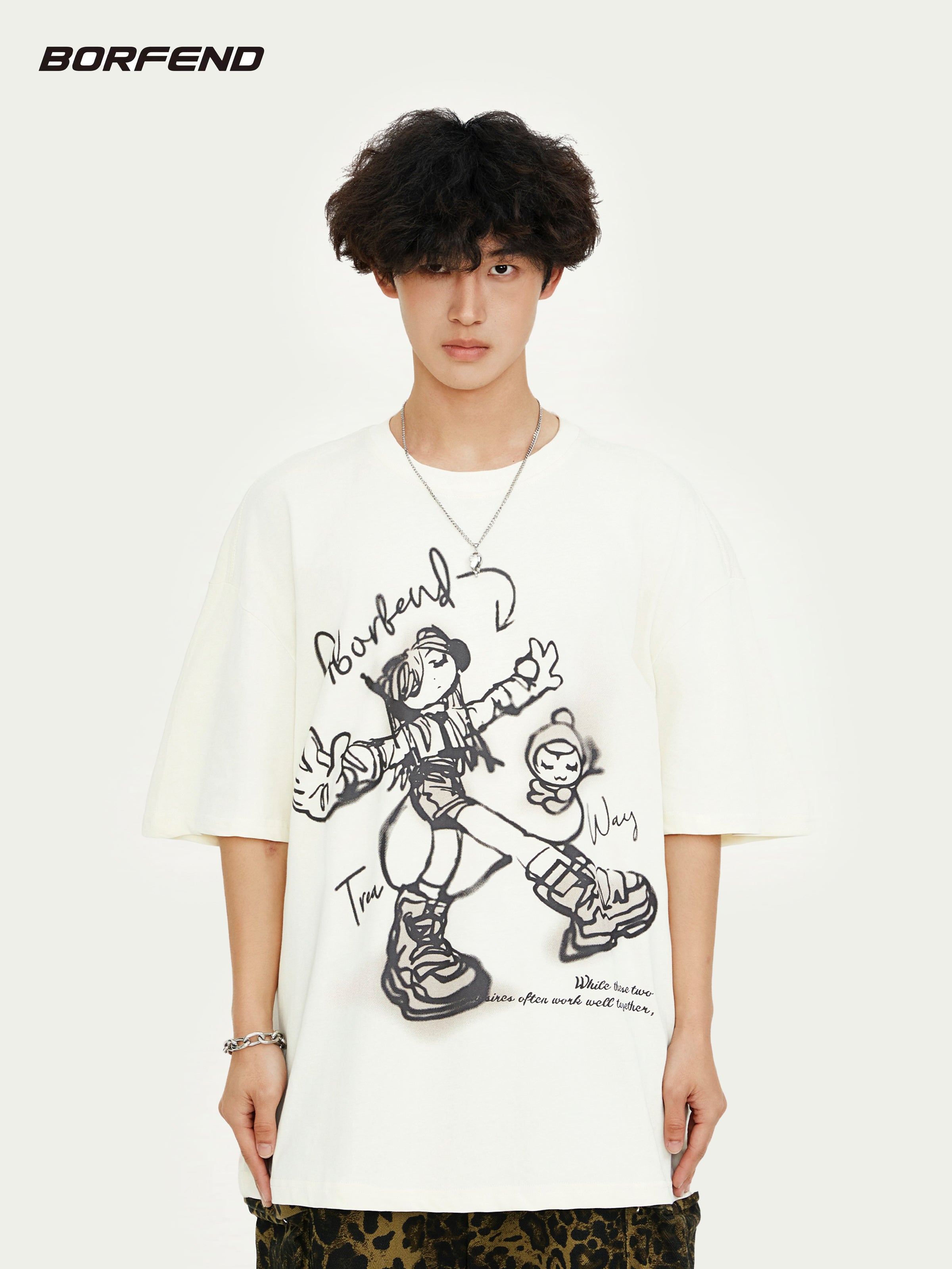 BF. BORFEND Graffiti Tee