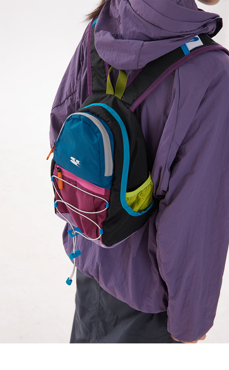 CryingCenter Stitching Contrasting Picnic Hiking Bag