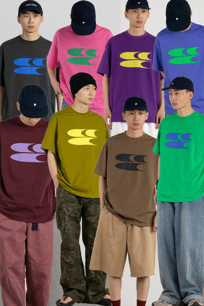 CryingCenter 3C LOGO Drop Shoulder Tee