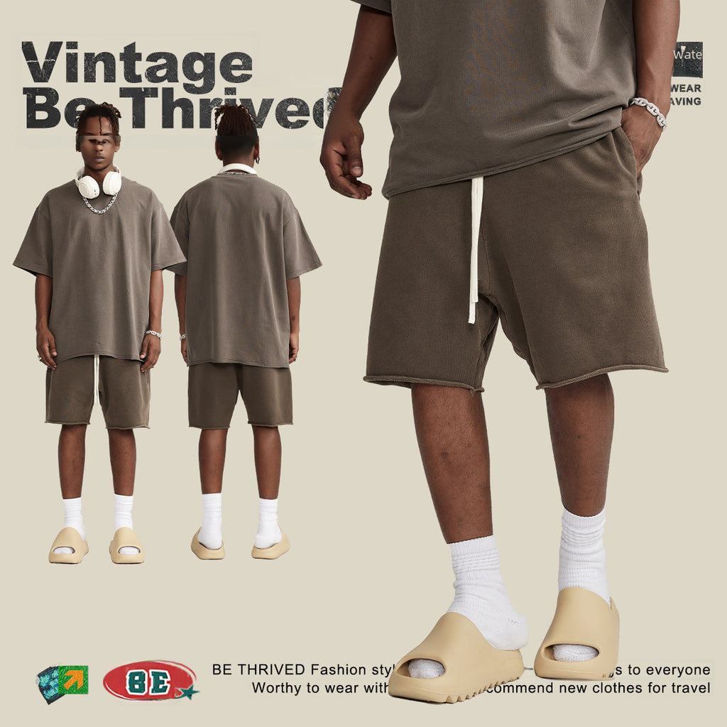 BE Rolled 385G 100% Cotton Shorts