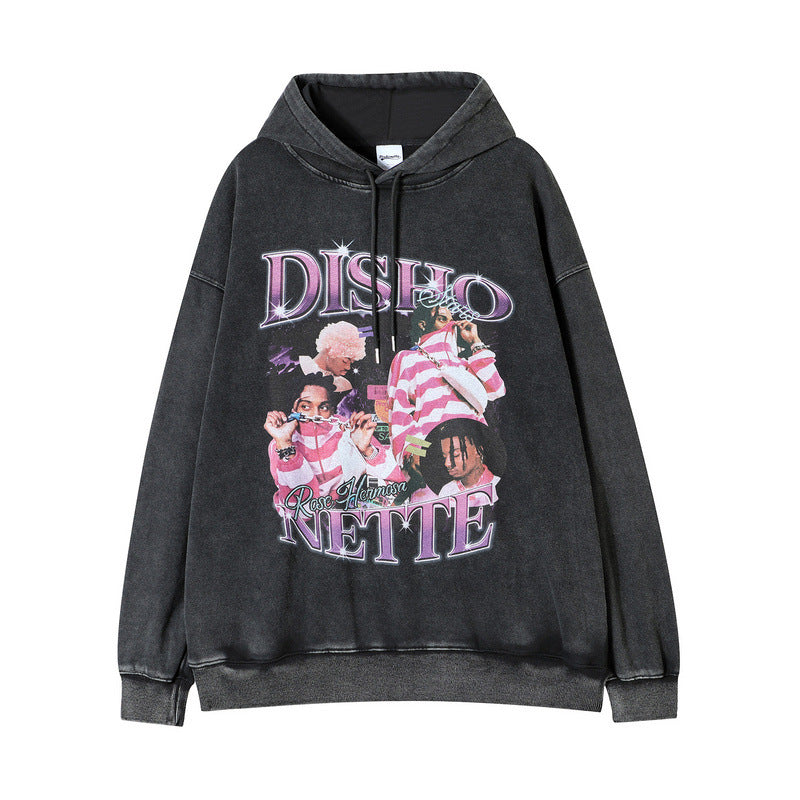 TKPA DISSHONNETE Washed 100% Cotton Hoodie