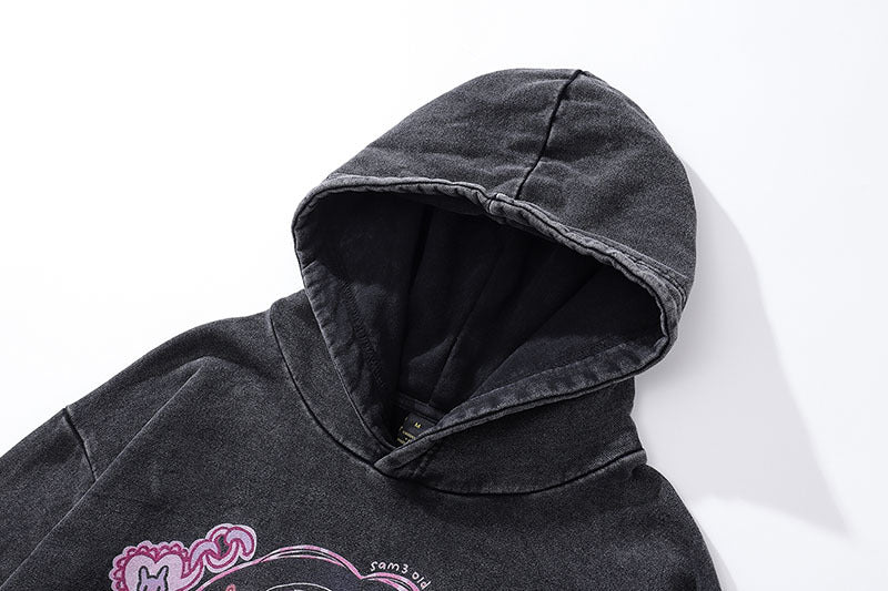 TKPA HK Washed 100% Cotton Hoodie