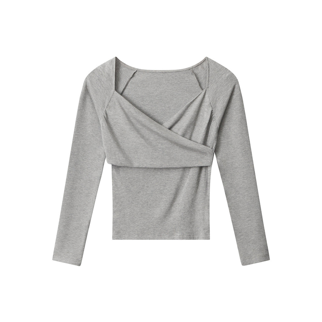 Nariele slim Fits long sleeve Crop top new design Top