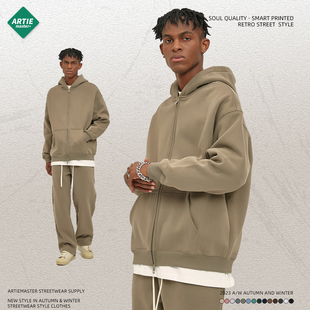 ARTIE 350G Double Ended Zipper Jacket