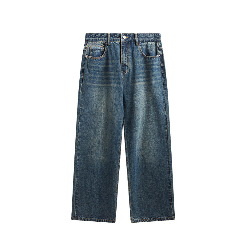 INF Classic Retro Wide-Leg Jeans