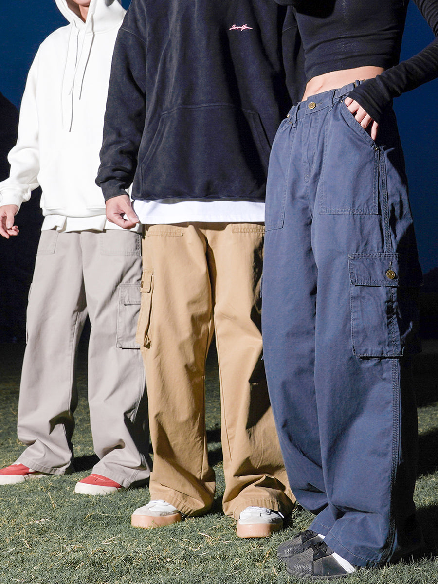 lemanism Cotton Cargo Pants