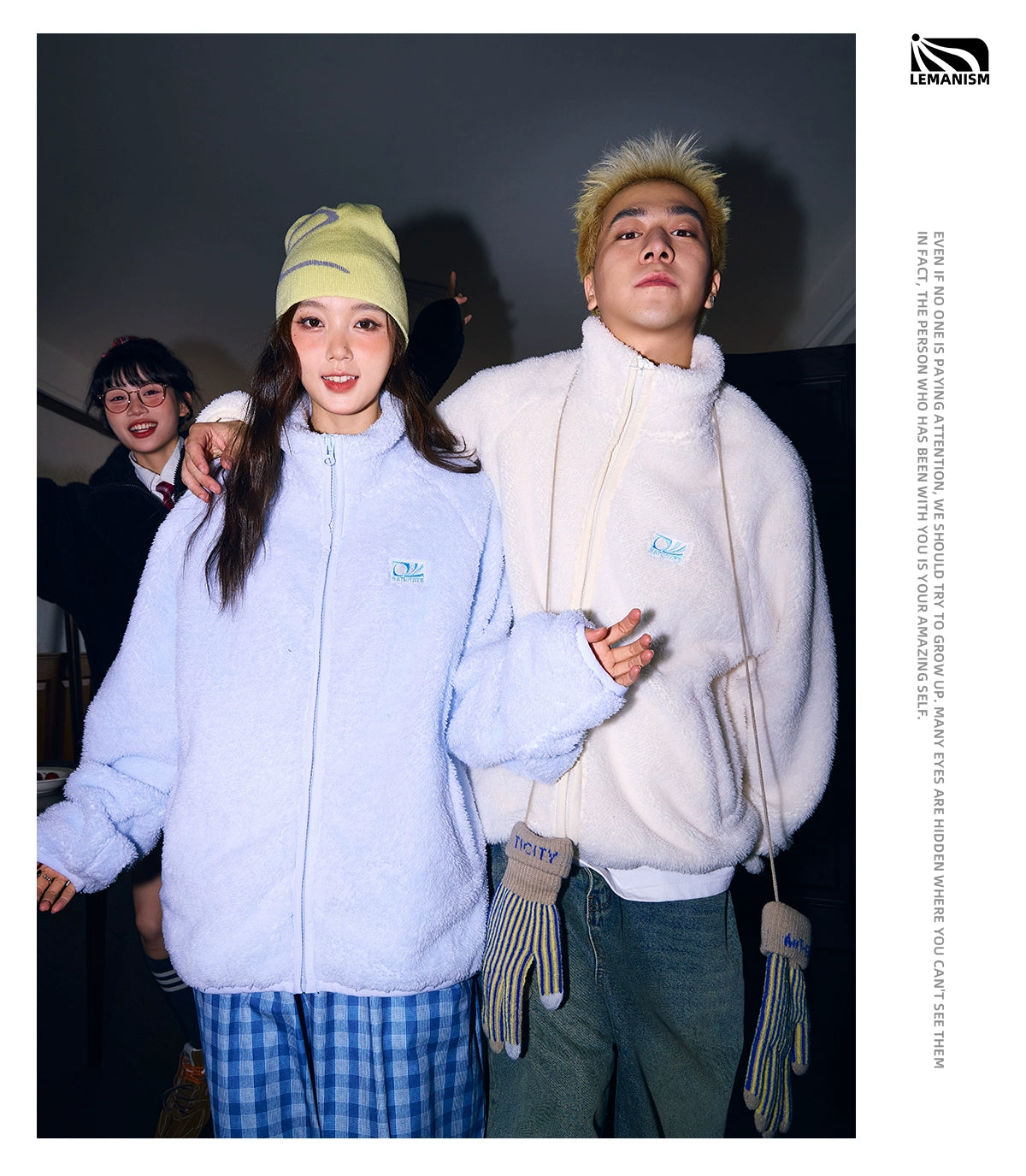 Lemanism Fur Thick Jacket