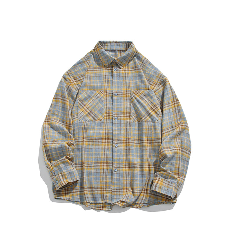 lemanism Vintage Plaid Shirt