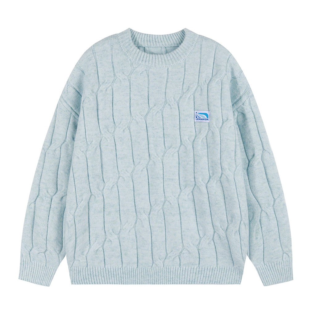 Lemanism Embroidered Knit Sweater