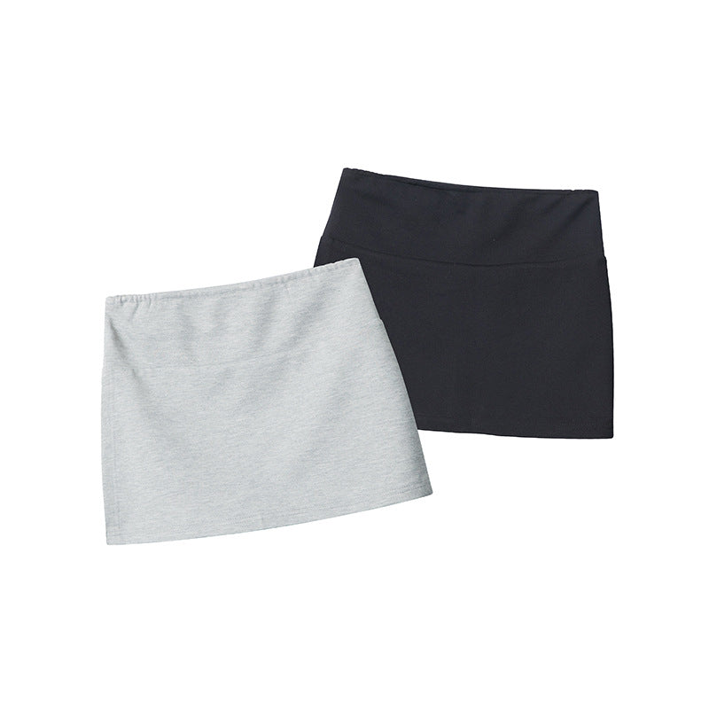 Nariele Side Slit High Waist Sports Style Skirt