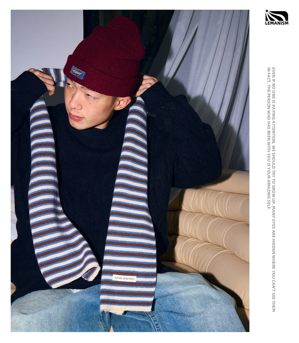 Lemanism Embroidered Knit Sweater