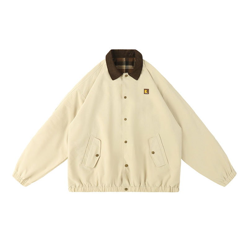 lemanism Lapel Loose Couple Jacket