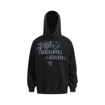 BTSG CHOIZE Distressed Gradient Hoodie