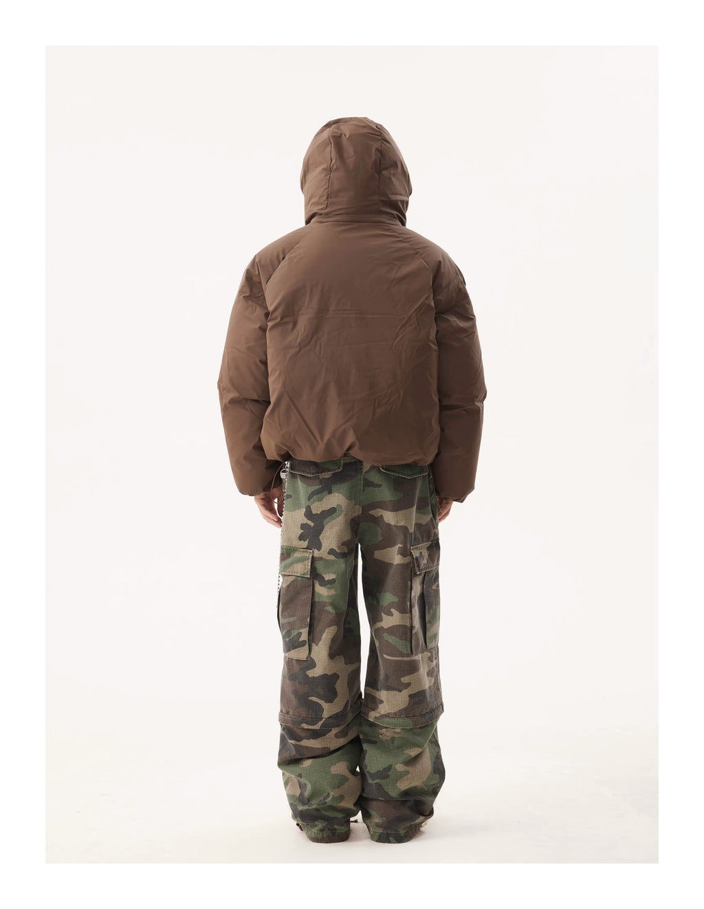 BTSG Detachable Hat Bakery Puffer Jacket