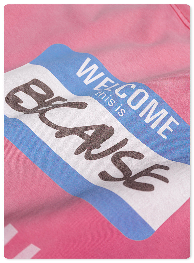 BE 260G 100% Cotton Because Tie-Dye Washed Long Sleeve Tee