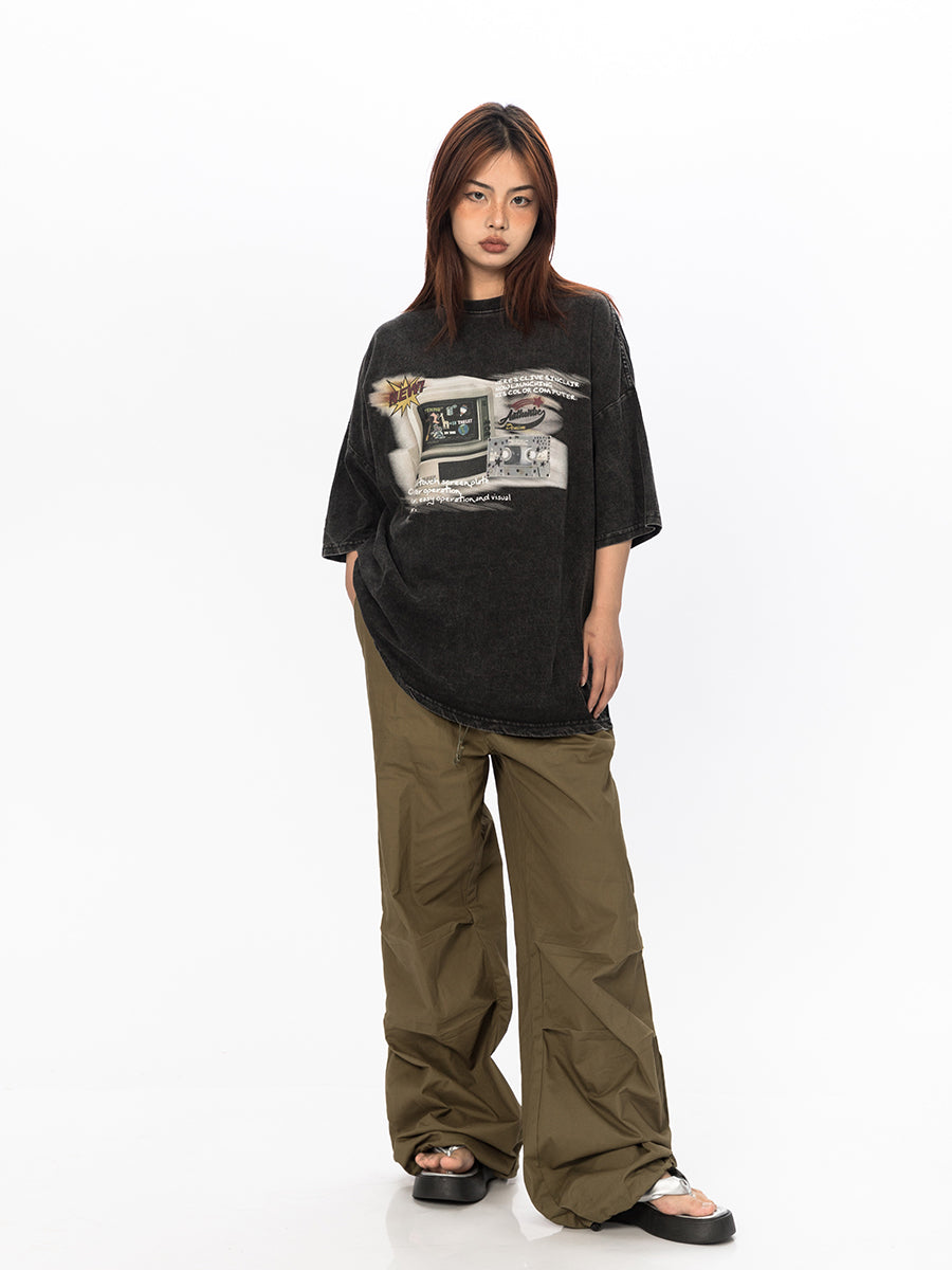 BLACKBB Design Sense Print Short Sleeve Tee