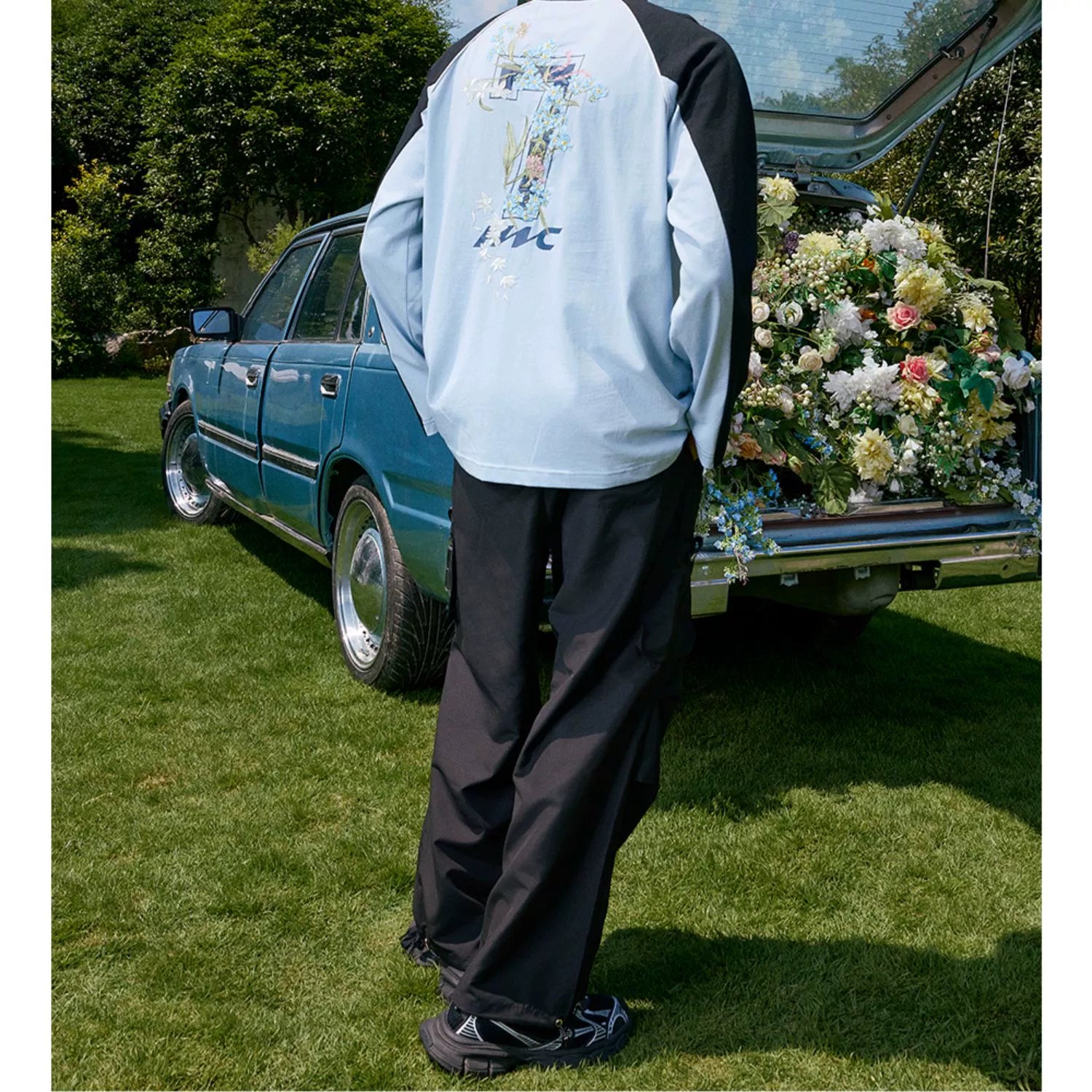 harshandcruel HACR Embroidery Long Sleeve Tee