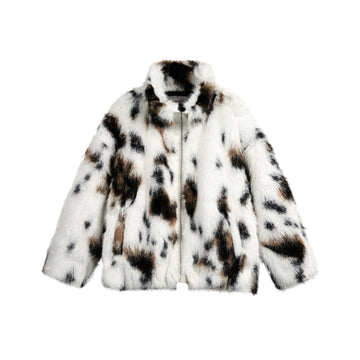 BTSG Milk Fur Plush Mountain Jacket