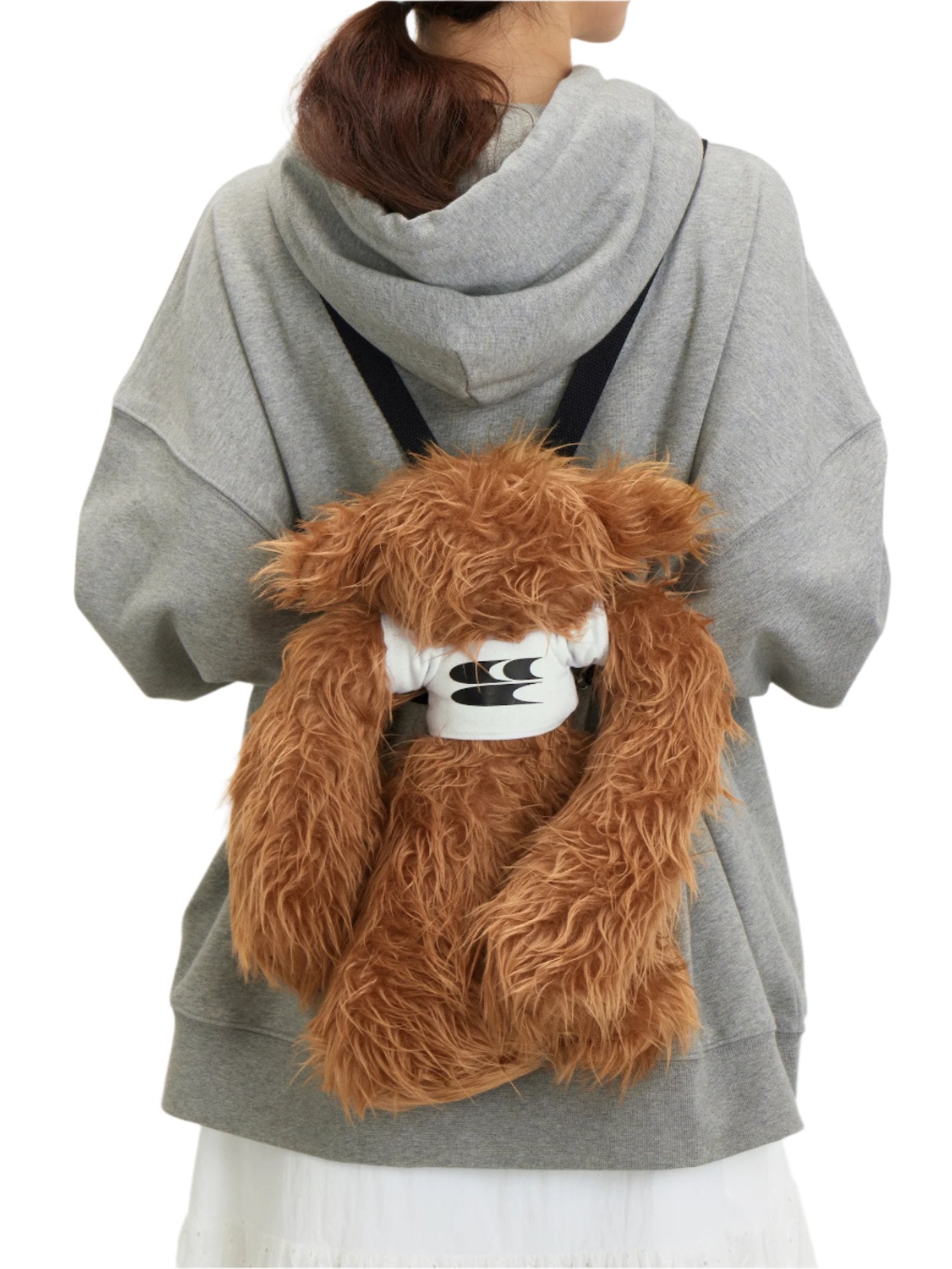 CryingCenter Crying Crying Hug Longhair Bear Brown Doll