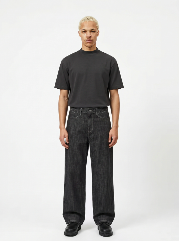 ETHEREAL Vintage Anti-wrinkle Wide-leg Jeans