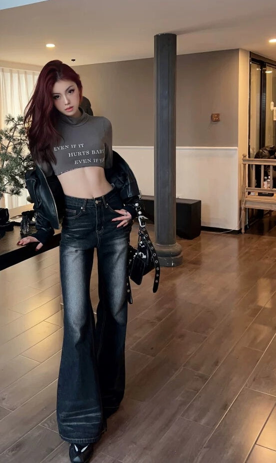 TERRAINCOGNITA Vintage Versatile Spicy Jeans
