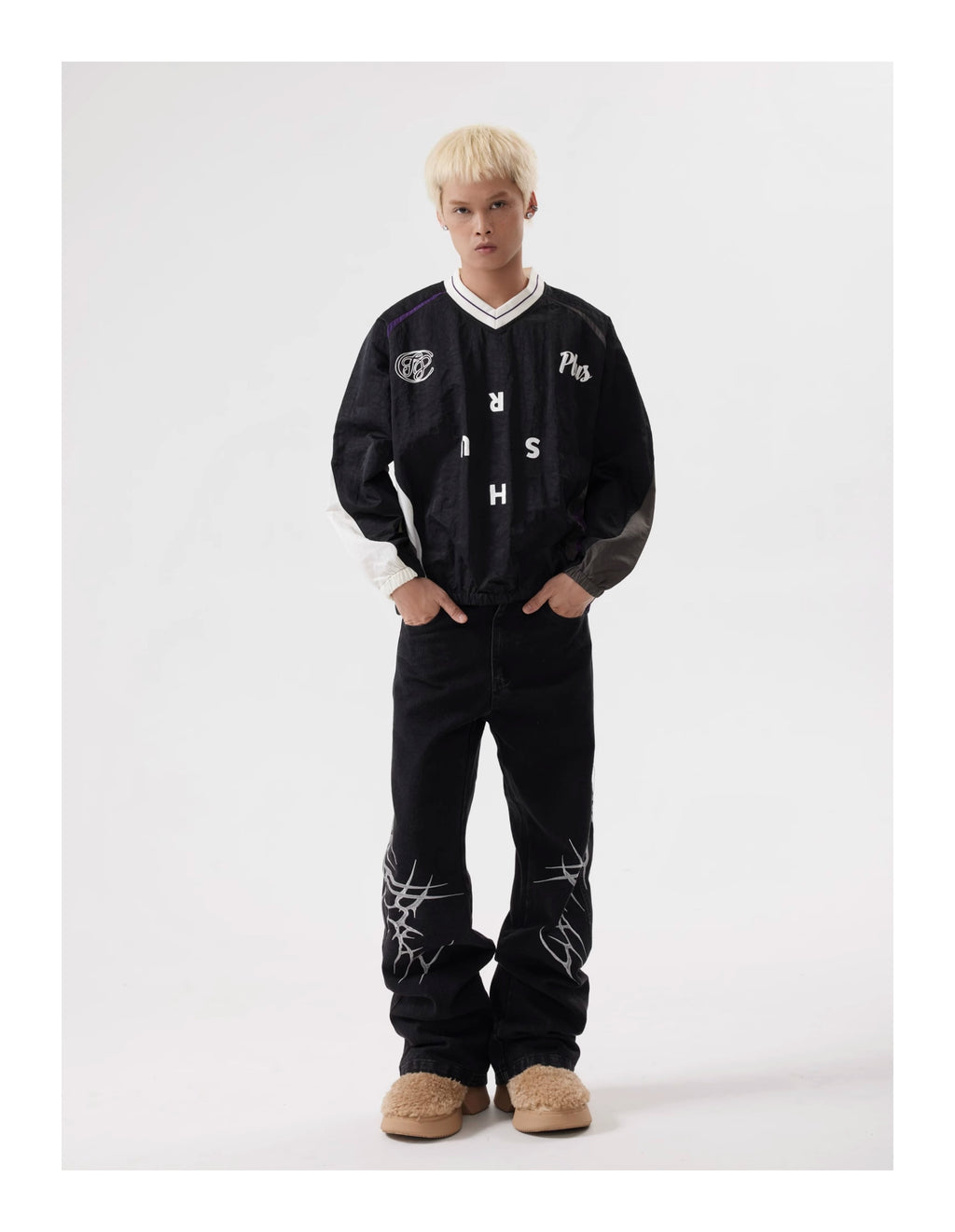 BTSG Stitching Contrast Waterproof Jersey