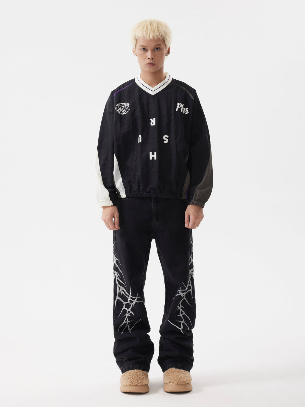 BTSG Stitching Contrast Waterproof Jersey