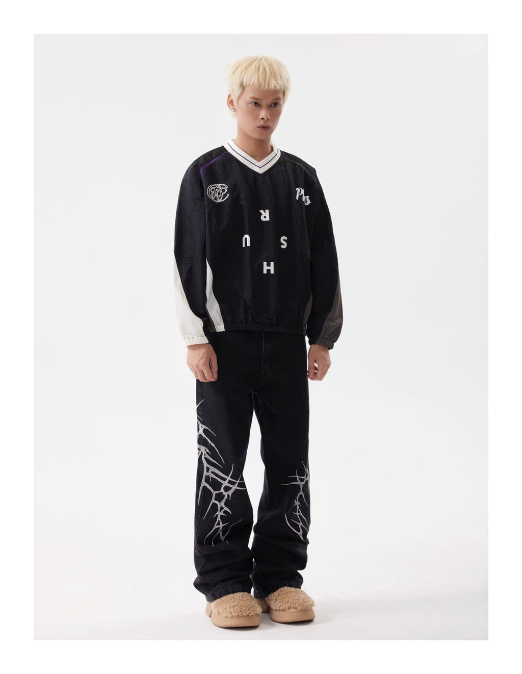 BTSG Stitching Contrast Waterproof Jersey