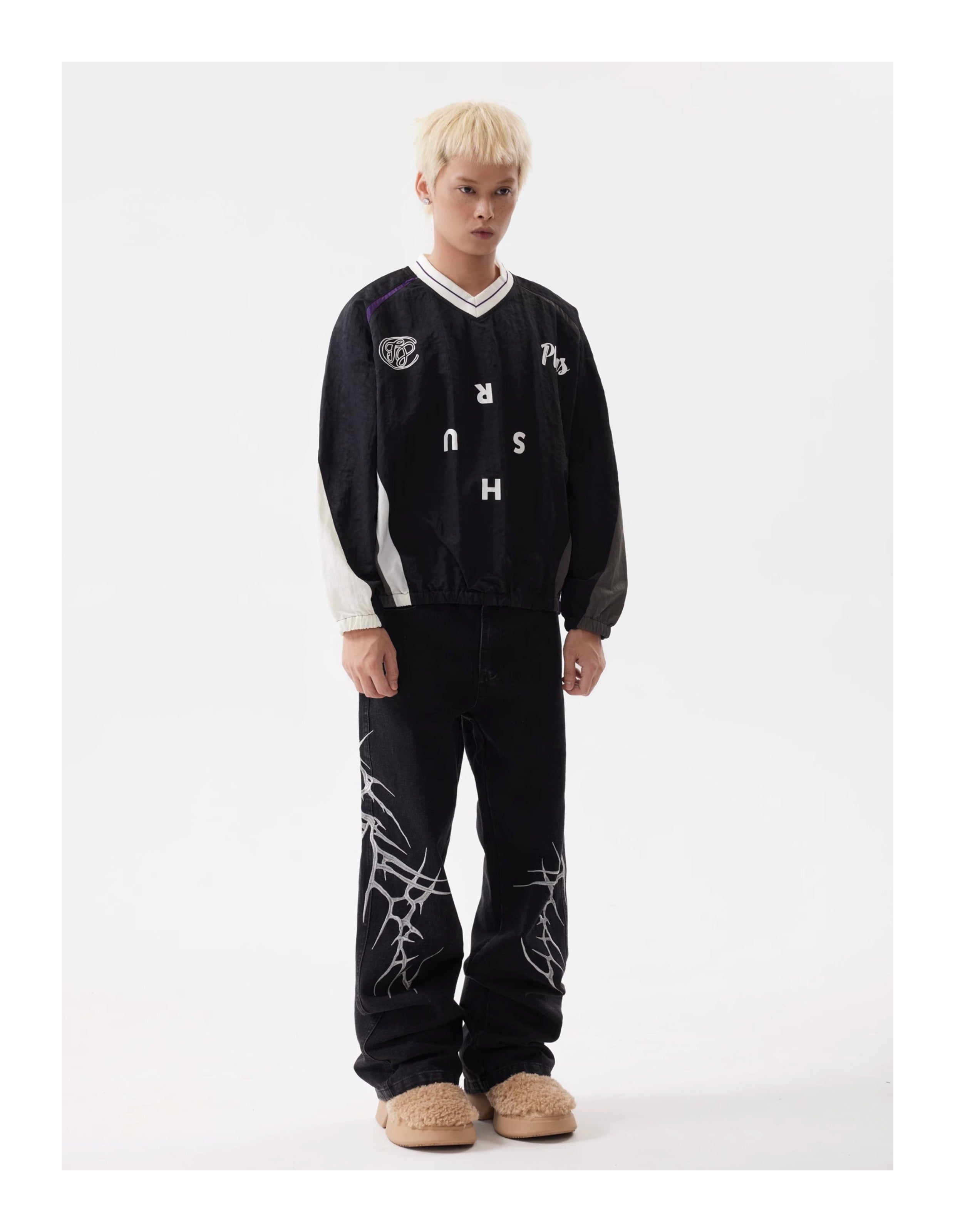 BTSG Stitching Contrast Waterproof Jersey