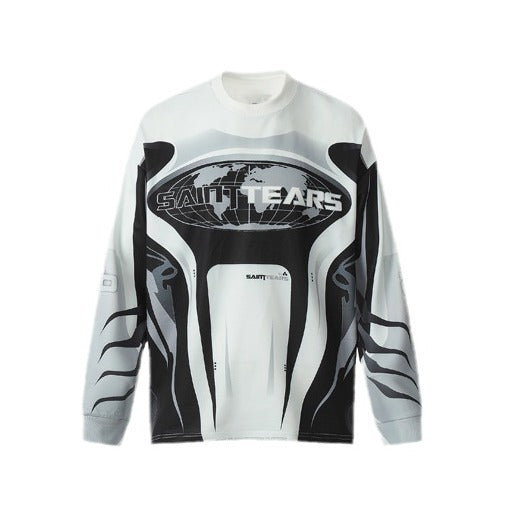 GLFS Street Style Long Sleeve Tech Pullover Top Base sweatshirt