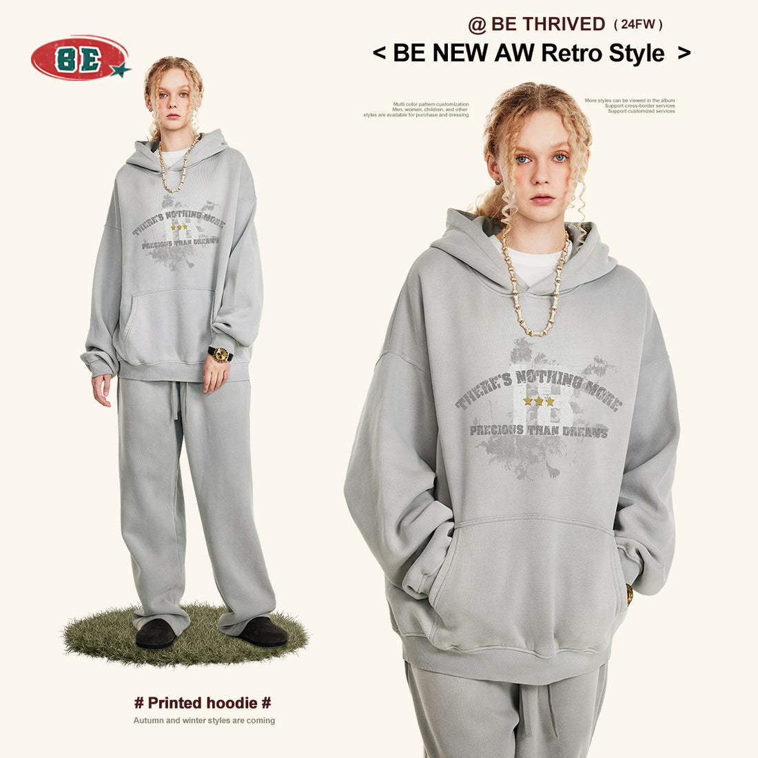 BE Alphabet 18 Hoodie