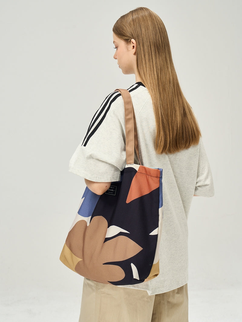 FREEIN Floral canvas bag