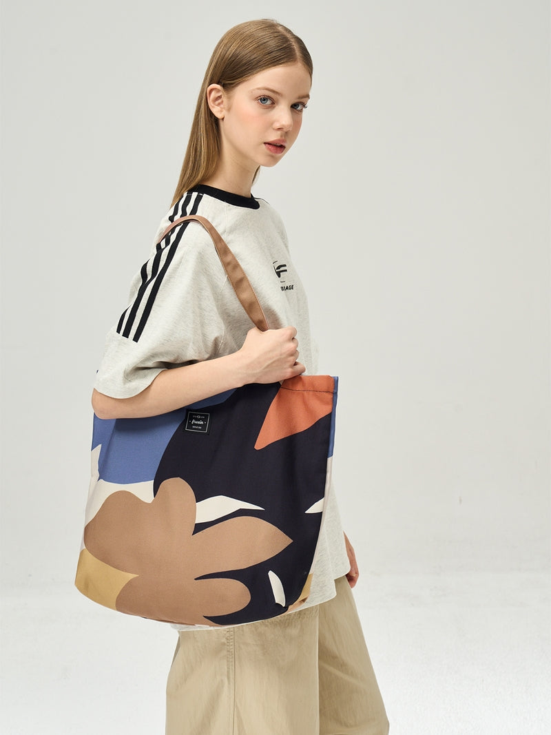 FREEIN Floral canvas bag