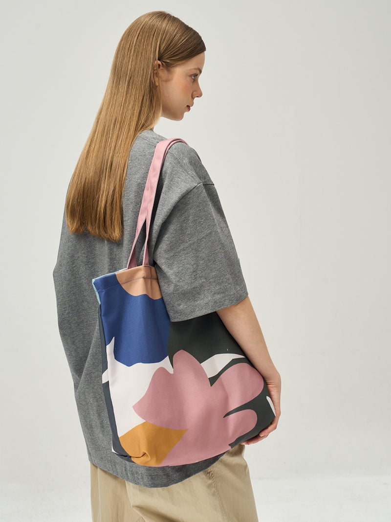 FREEIN Floral canvas bag