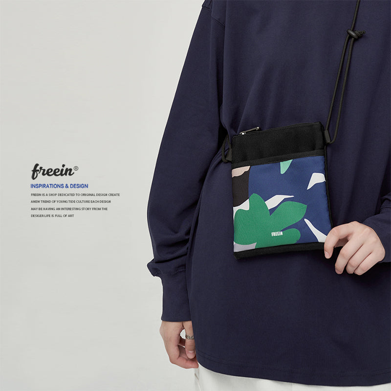 FREEIN original Floral camping sports hiking small shoulder bag