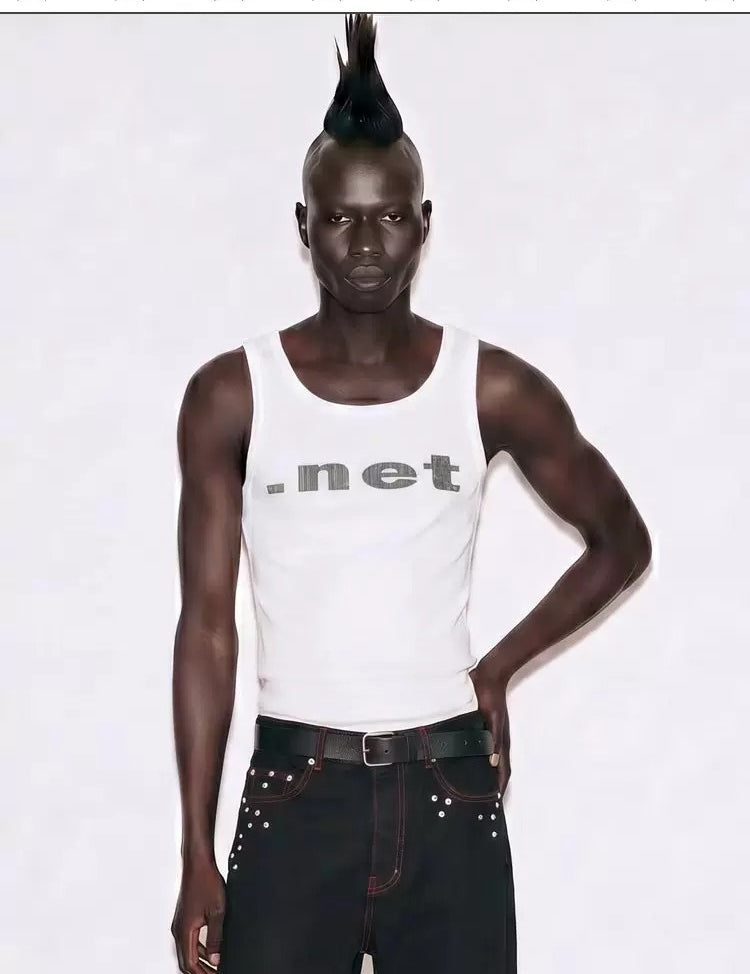 VETERANBOI Threaded Printed Slim-fit Vest