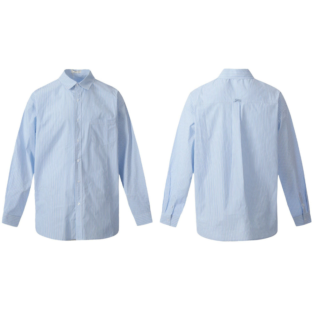 11KN Japanese blue and white striped shirt