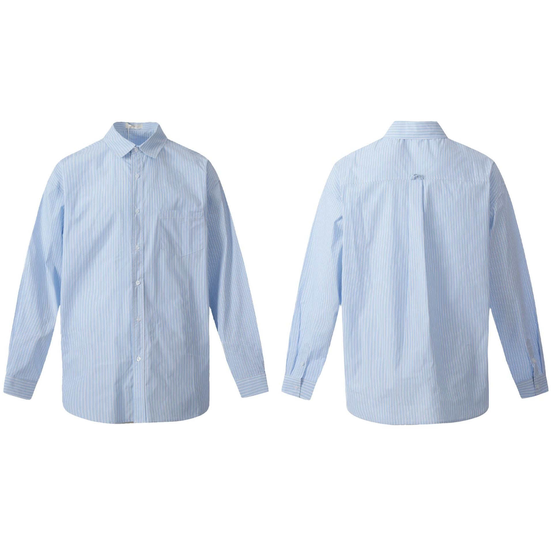 11KN Japanese blue and white striped shirt