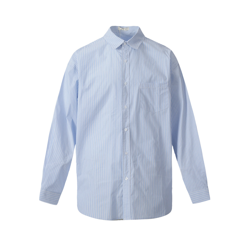 11KN Japanese blue and white striped shirt