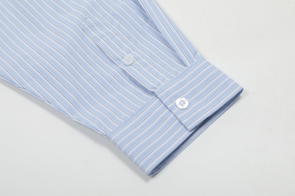 11KN Japanese blue and white striped shirt