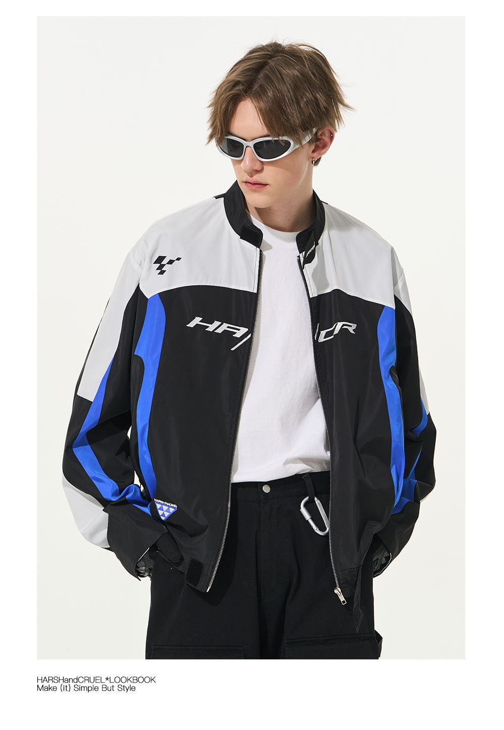 Harshandcruel Racing Blocked Jackets