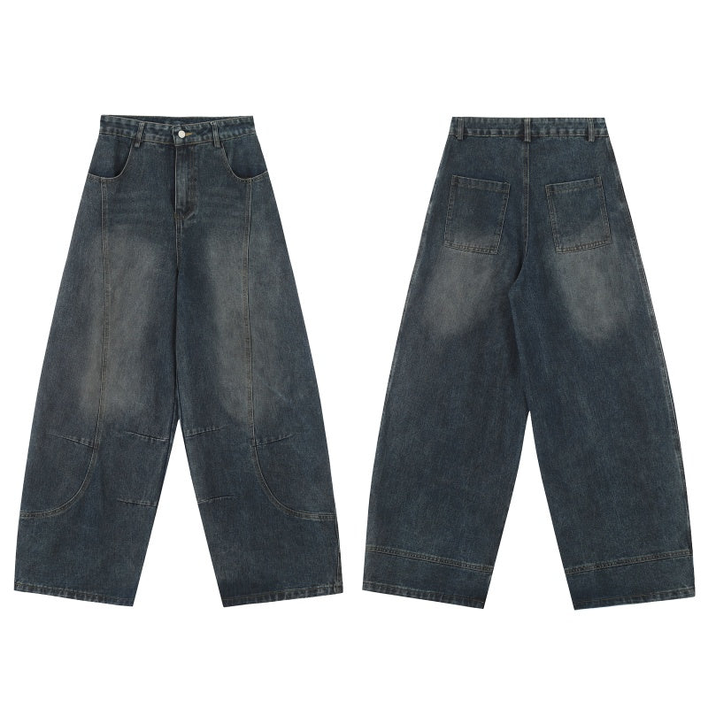 “Clearance”BTSG Wide-leg scimitar jeans