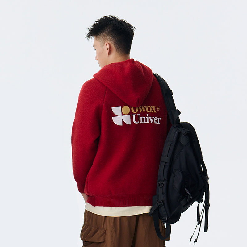 OWOX Slouchy Knitted hoodie