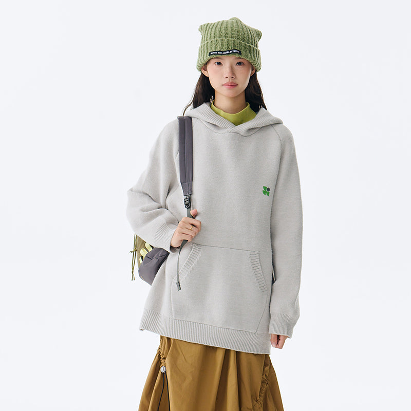 OWOX Slouchy Knitted hoodie
